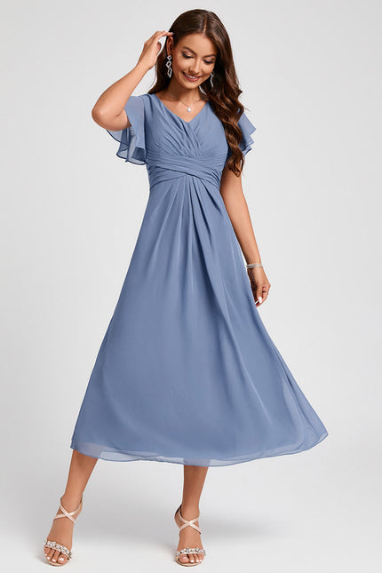 Midi Robe De Cocktail Pour Mariage Chic - gallery 3