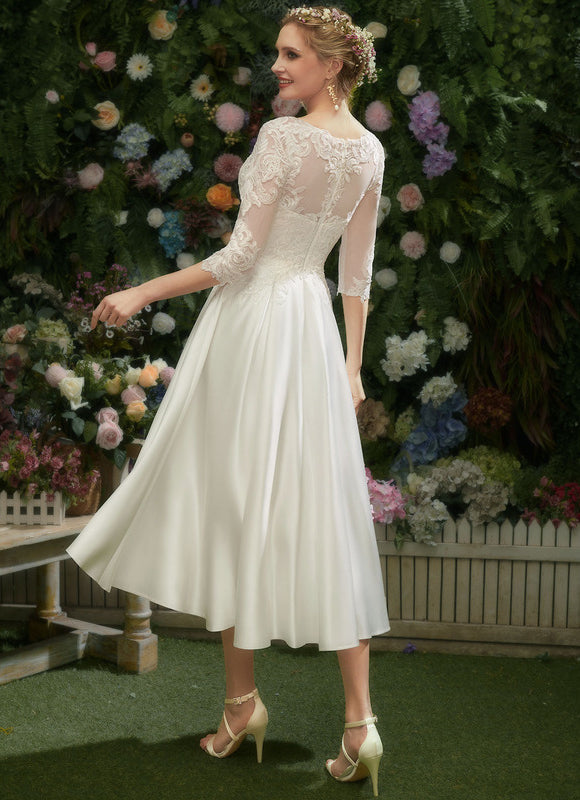 Robe Taille Basse Midi - gallery 1