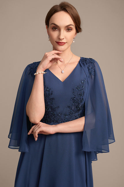 Robe Midi Fluide Nuit - gallery 2