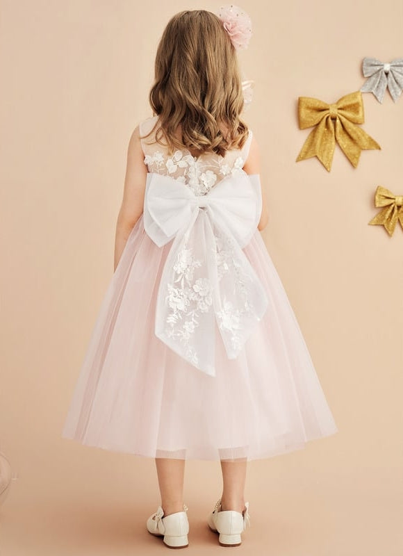 Robe Midi Enfant Mariage 3D - gallery 5