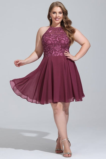 Robe Midi Cocktail Éclatante - gallery 4