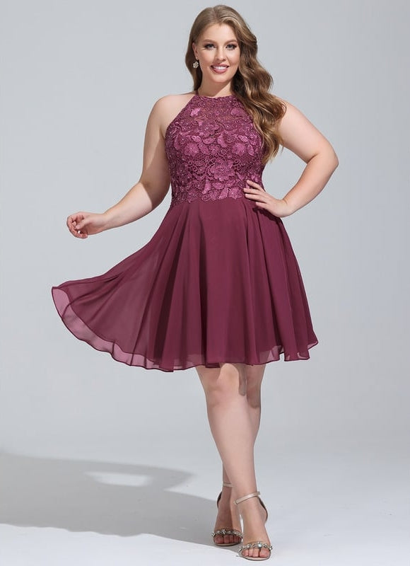 Robe Midi Cocktail Éclatante - gallery 4