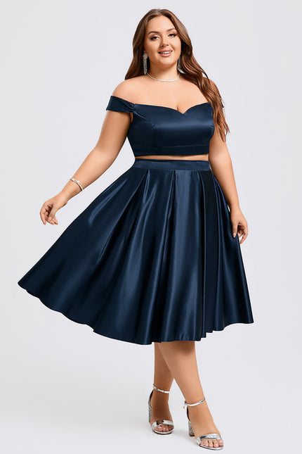 Robe Midi Satinée Cintrée - gallery 6