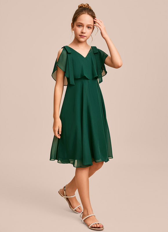 Robe Midi Émeraude Légère - gallery 5