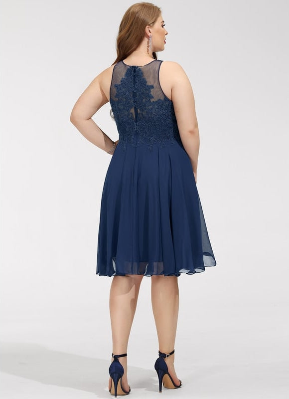 Robe Midi Chiffon Perlée - gallery 7