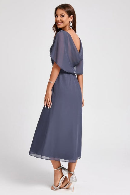 Midi Robe De Cocktail Pour Mariage Chic - gallery 1