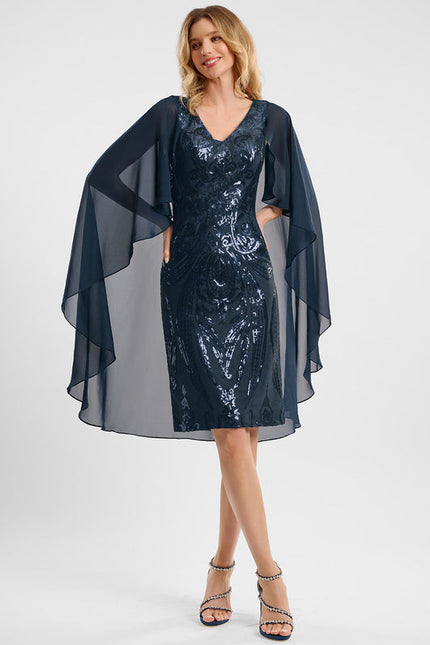 Robe Midi Vêtement Scintillant Fluide