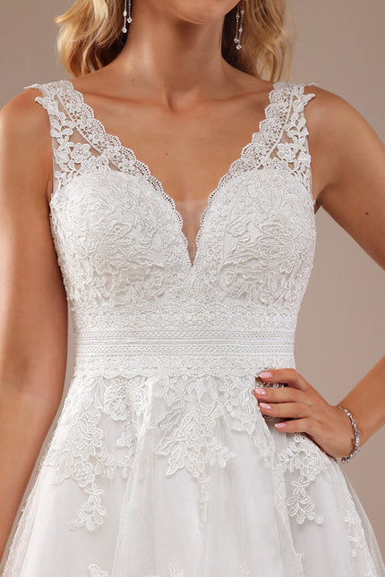 Robe Midi Tulle Écrue - gallery 2