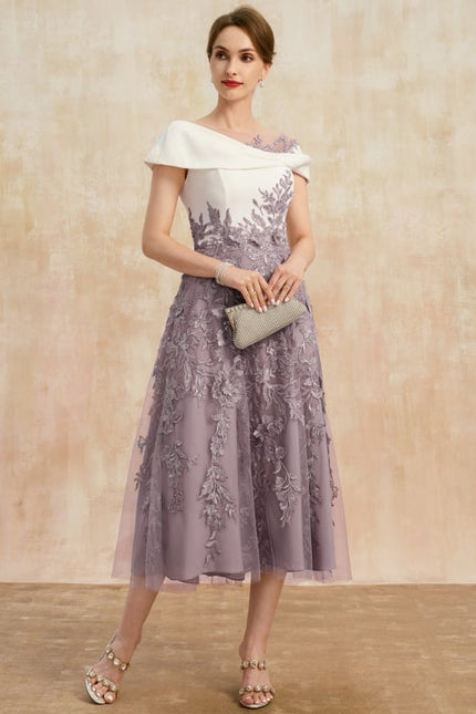 Robe Midi Manche 3 4 - gallery 4