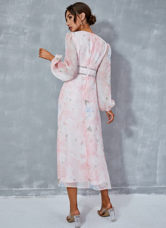 Robe Midi Florale Légère - gallery 1