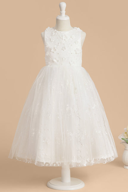 Robe Midi Nuptiale Enfant - gallery 1