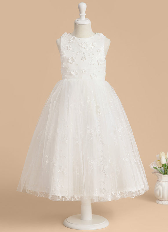 Robe Midi Nuptiale Enfant - gallery 1