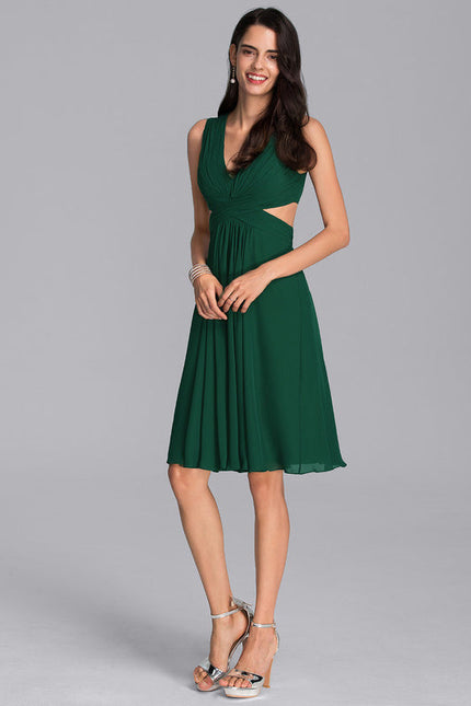 Robe Midi Vert Sauge - gallery 1