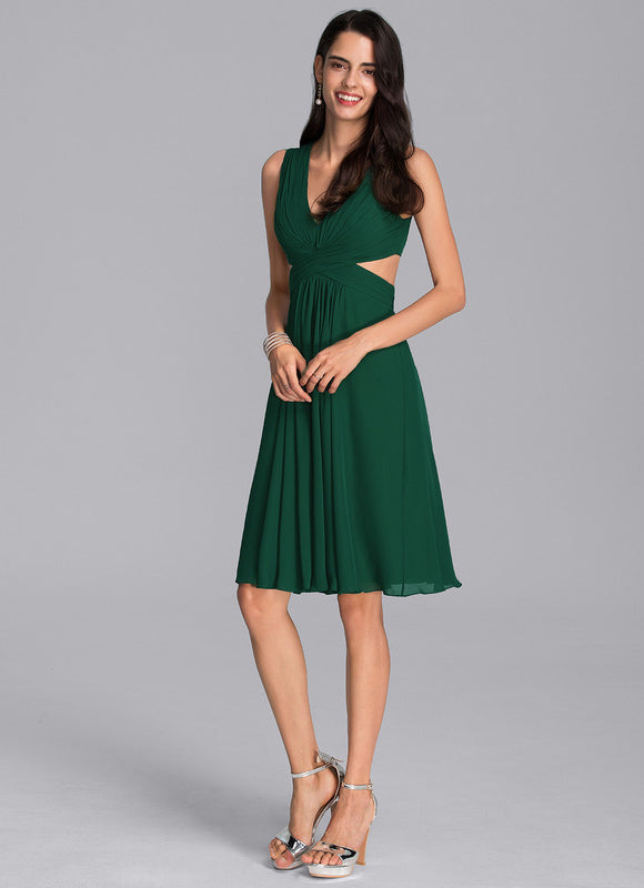 Robe Midi Vert Sauge - gallery 1