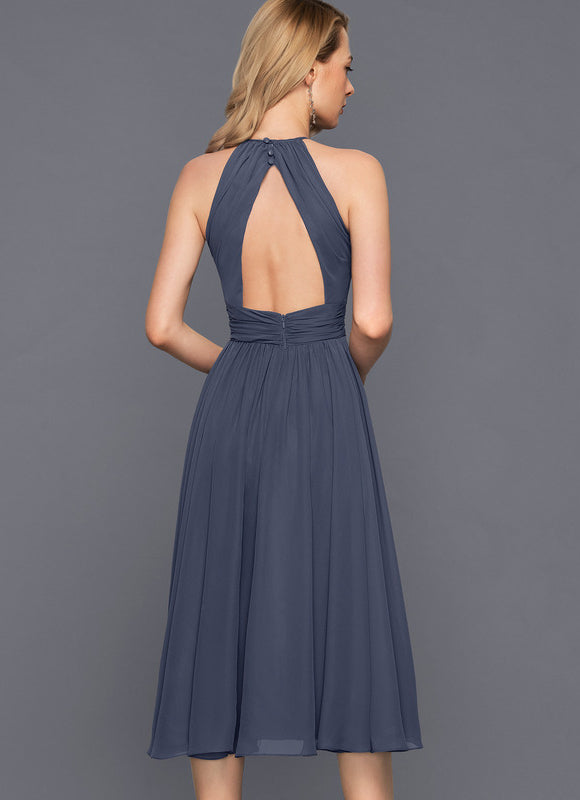 Robe Midi Élégance Fluidité - gallery 1