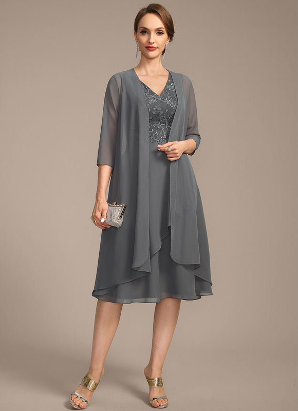 Robe Midi Sérénité Argentée