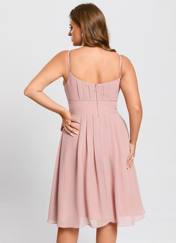 Robe Midi Mousseline Élégante - gallery 9