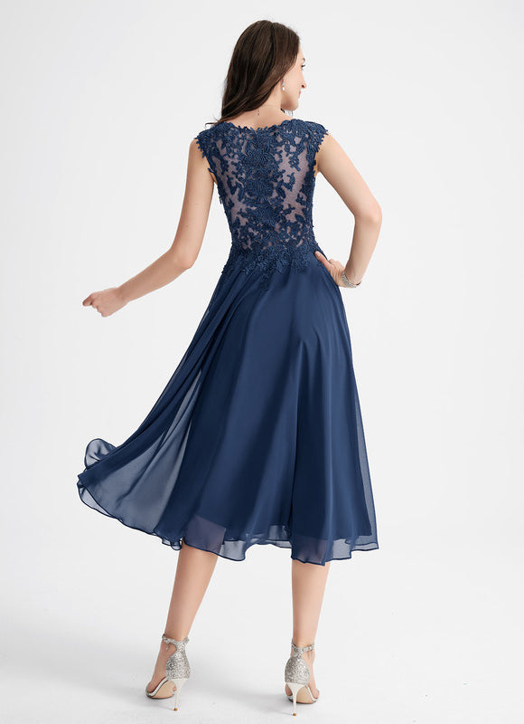 Robe Midi Élégance Nocturne - gallery 4