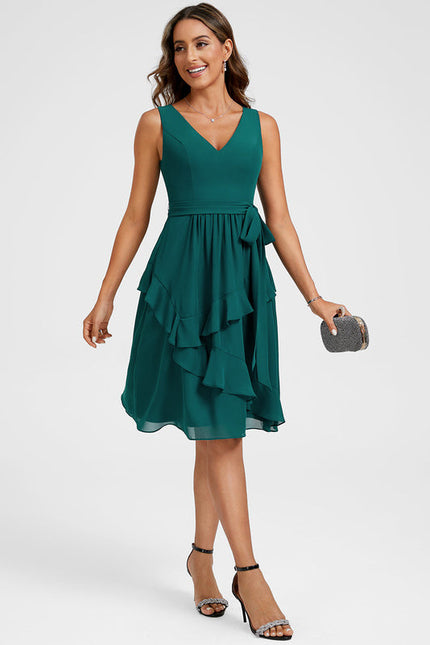 Robe Midi Vert Sauge - gallery 4