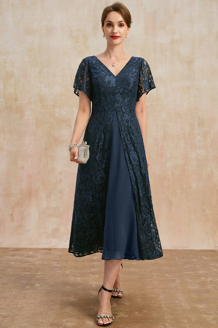 Robe Midi Élégance Nuptiale - gallery 1