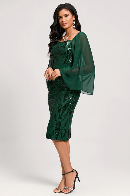 Robe Midi Drapé Luxe - gallery 1