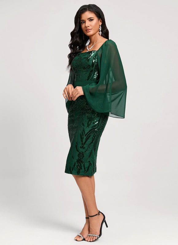 Robe Midi Drapé Luxe - gallery 1
