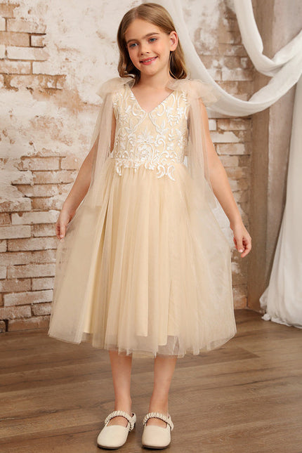Robe Midi Tulle Beige - gallery 8