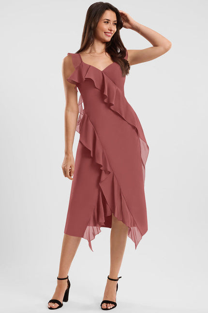 Robe Midi Vert Sauge