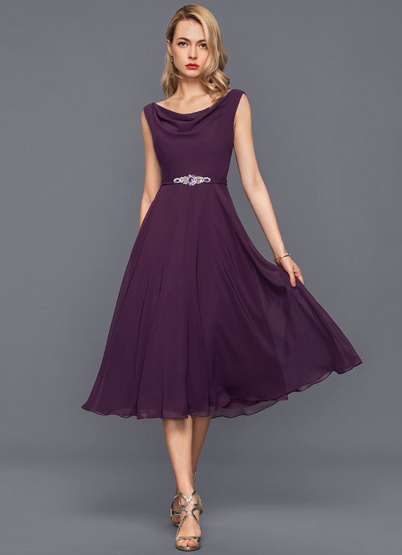 Robe Midi Éclat Précieux - gallery 2