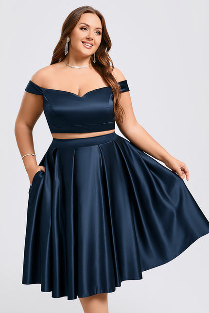 Robe Midi Satinée Cintrée - gallery 9