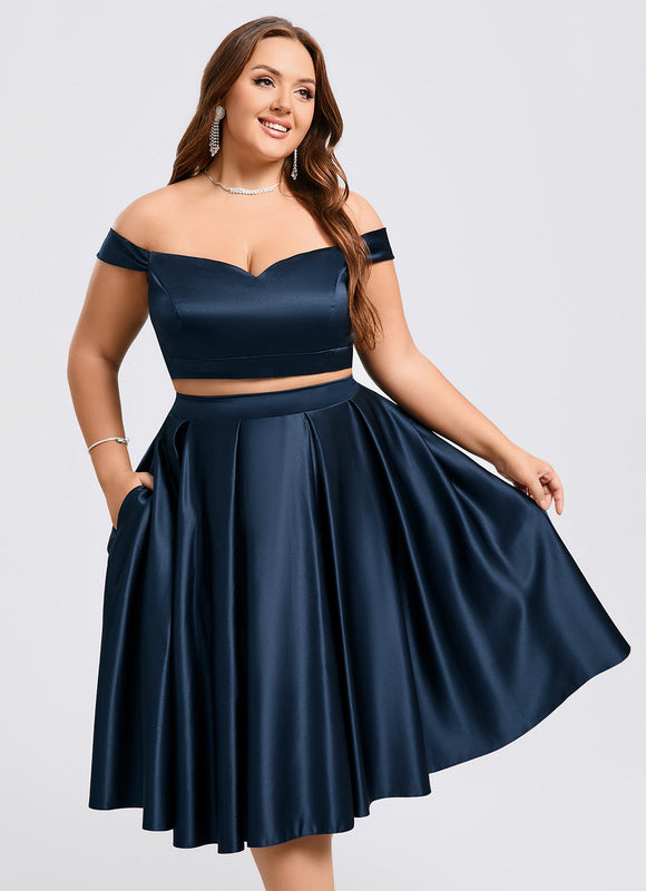 Robe Midi Satinée Cintrée - gallery 9