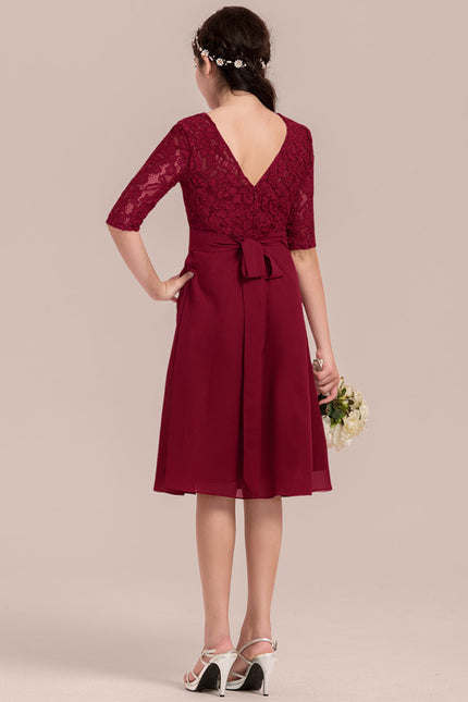 Robe Midi Bleu Élégance Aérienne - gallery 3