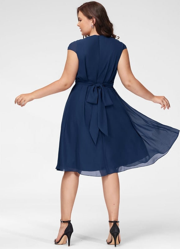 Robe Midi Trapèze Légère - gallery 7