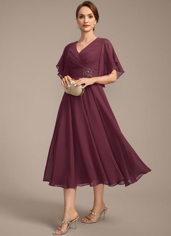 Robe Midi Mère Élégante - gallery 2