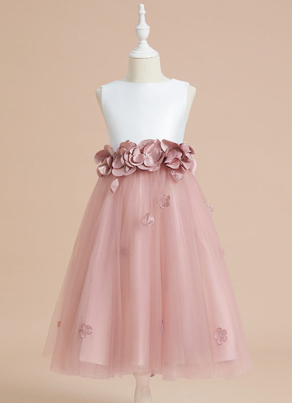 Robe Midi Fleur De Satin - gallery 8