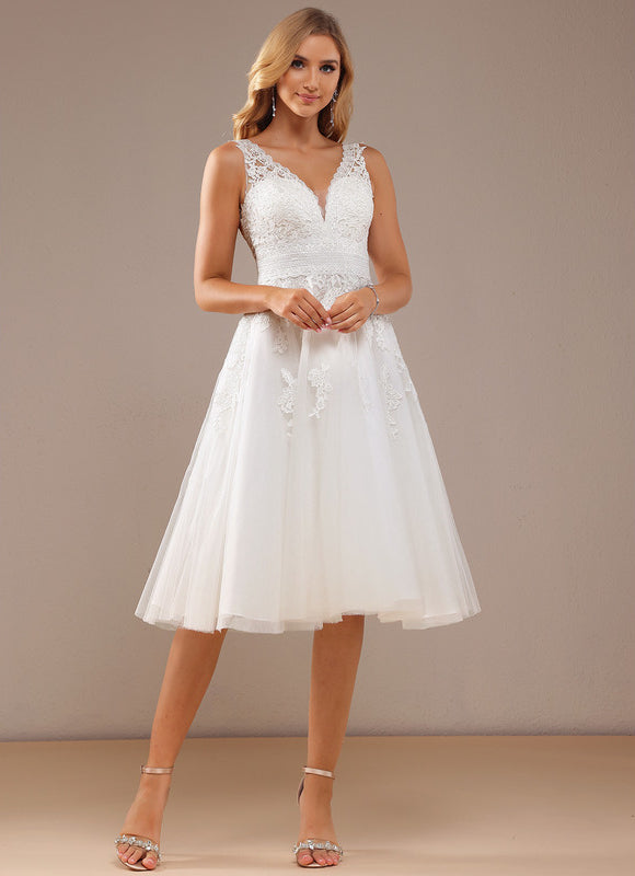 Robe Midi Tulle Écrue - gallery 6