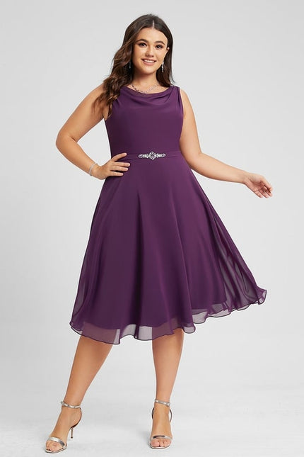 Robe Midi Éclat Précieux - gallery 8