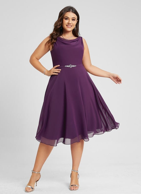 Robe Midi Éclat Précieux - gallery 8