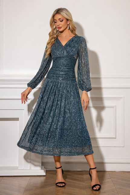 Robe Midi Vaporeuse Scintillante