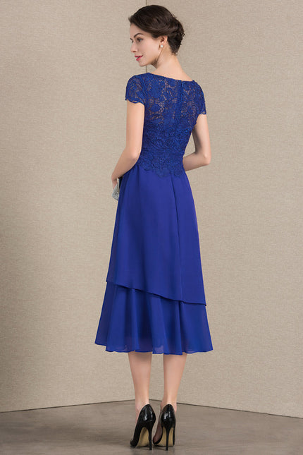 Robe Midi Élégance Azurante - gallery 1