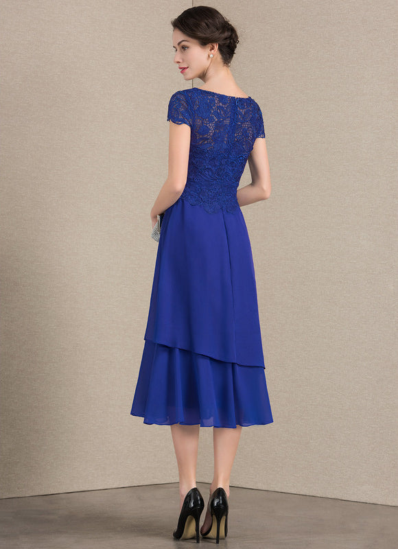 Robe Midi Élégance Azurante - gallery 1