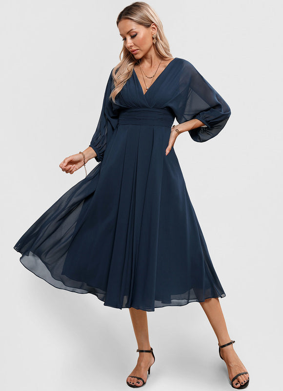 Midi Robe De Cocktail Pour Mariage Chic - gallery 1