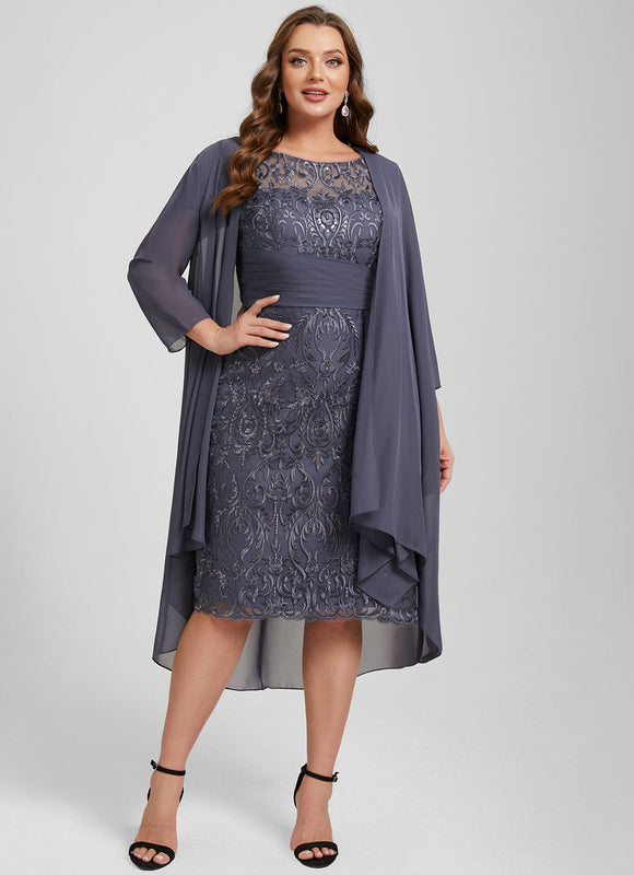 Robe Midi Chic Ornée - gallery 8