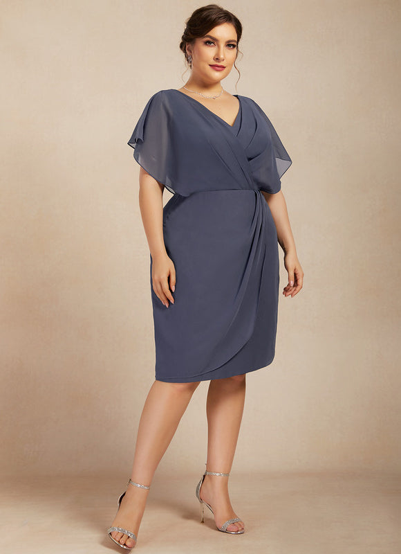 Robe Midi Drapée Rose - gallery 6
