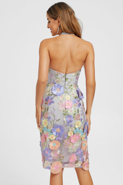 Robe Midi Floral Éclat - gallery 5