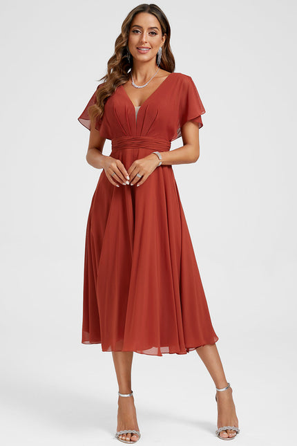 Robe Midi Cache Coeur - gallery 1