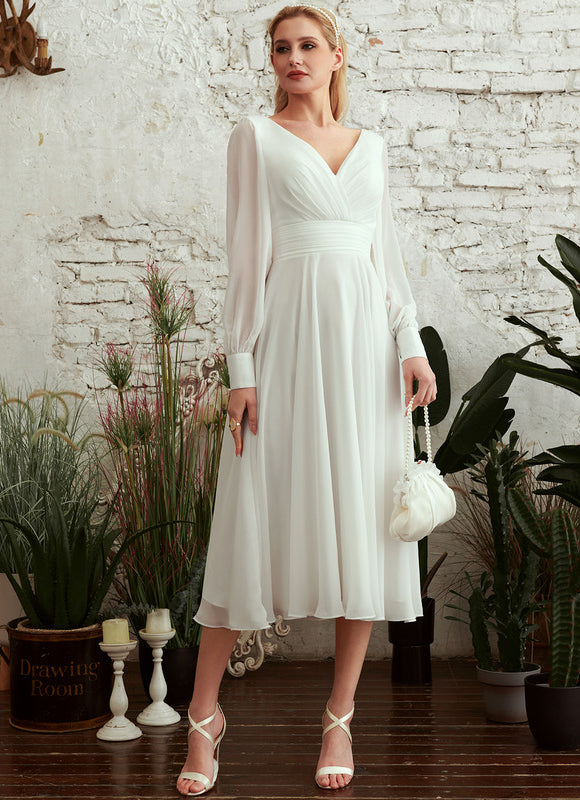 Robe Midi Éthérée Lumineuse - gallery 1