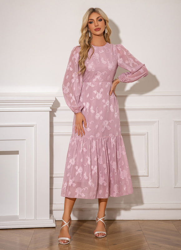 Robe Midi Chic Volants - gallery 6