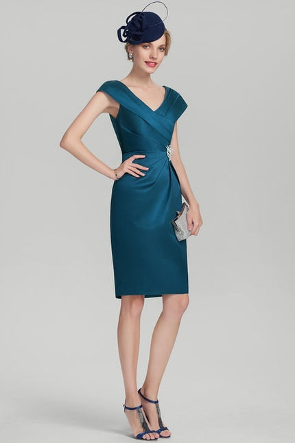Robe Midi Chic Satinée - gallery 1