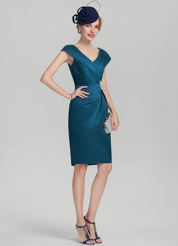 Robe Midi Chic Satinée - gallery 1